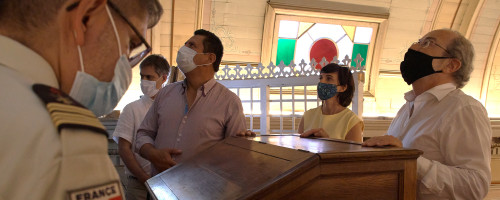 Embajador de Francia en Chile visita el Conjunto Patrimonial Buen Pastor San Felipe