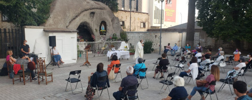 La eucaristía de Nuestra Señora de Lourdes se celebró en San Felipe