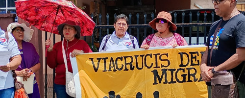 La Red Uniendo Fronteras realiza por segundo año consecutivo el Vía Crucis del Migrante